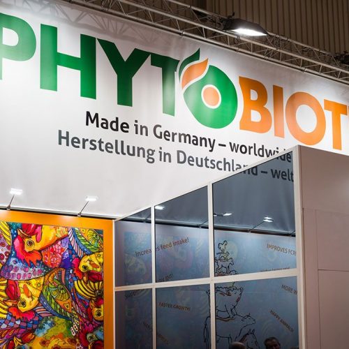 expokom GmbH | Messestand Außenwandbereich Phytobiotics